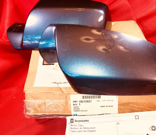 NOS OEM GM 19212927 Mirror Caps, Set