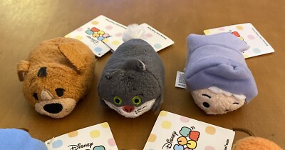 Disney Tsum Tsum Cinderella Set Of 9 3.5” Plush | eBay