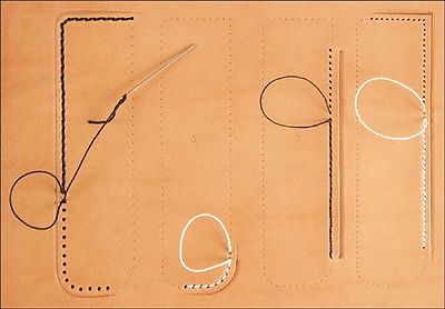 Craftaid Plastic Stitching Guide Template # 76633-00 by Tandy Leather