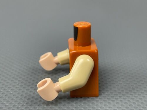 LEGO Minifigur Torsojacke hellbraunes Shirt Bandolier Kanister leichte Fleischhände - Bild 3 von 6