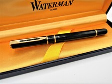 Vintage Rare Waterman Laurent Black Fountain ...