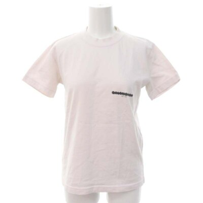 Tops】BALENCIAGA Logo T-shirt Short Sleeve Cotton Print S