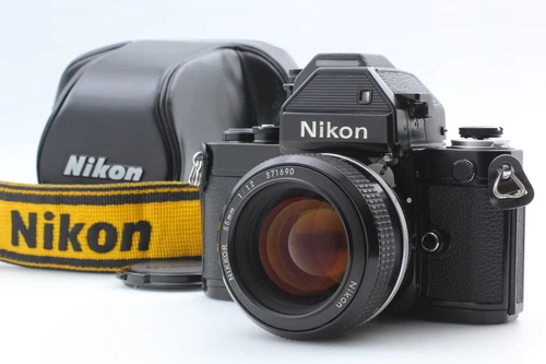 [N MINT w/Case] Nikon F2 Photomic S DP-2 Film Camera Nikkor 55mm F1.2 From JAPAN