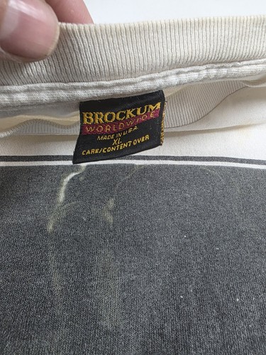 Vintage Bob Dylan 1994 US Tour T-Shirt Size XL Brockum Distressed - Picture 5 of 5