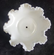 VTG Replacement Dish For Fenton White Hobnail Candy Trinket Dish