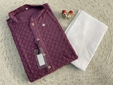 Pakistani Kurta Pajama Men's Stitched Ready To Wear Wedding Kurta Pyjama Set