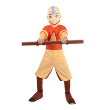 Kids Deluxe Avatar: The Last Airbender Aang Jumpsuit - Jazwares