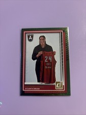 2025 Panini Donruss Brionna Jones GREEN SHIMMER ATL ATLANTA DREAM WNBA Card 