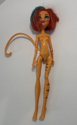 Mattel Monster High Toralei Stripe Doll Freaky Field Trip Daughter of Werecat