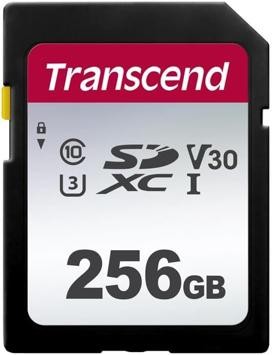 Transcend 256GB SDXC Memory Card, Up to 100MB/s, UHS-I U3 V30, 4K UHD & Full HD,
