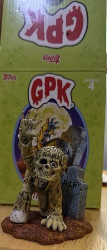 Topps GPK Trashy Treasures Series 4 Dead Ted Figurine Topps.com Exclusive + Card