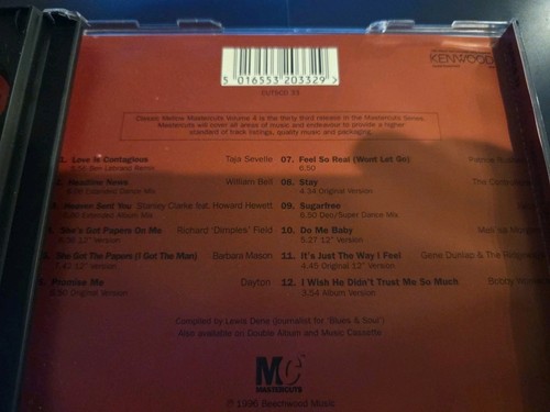 157 Classic Mellow Mastercuts Volume 3 By Various (CD 1994) Soul Made In The UK - Picture 4 of 4