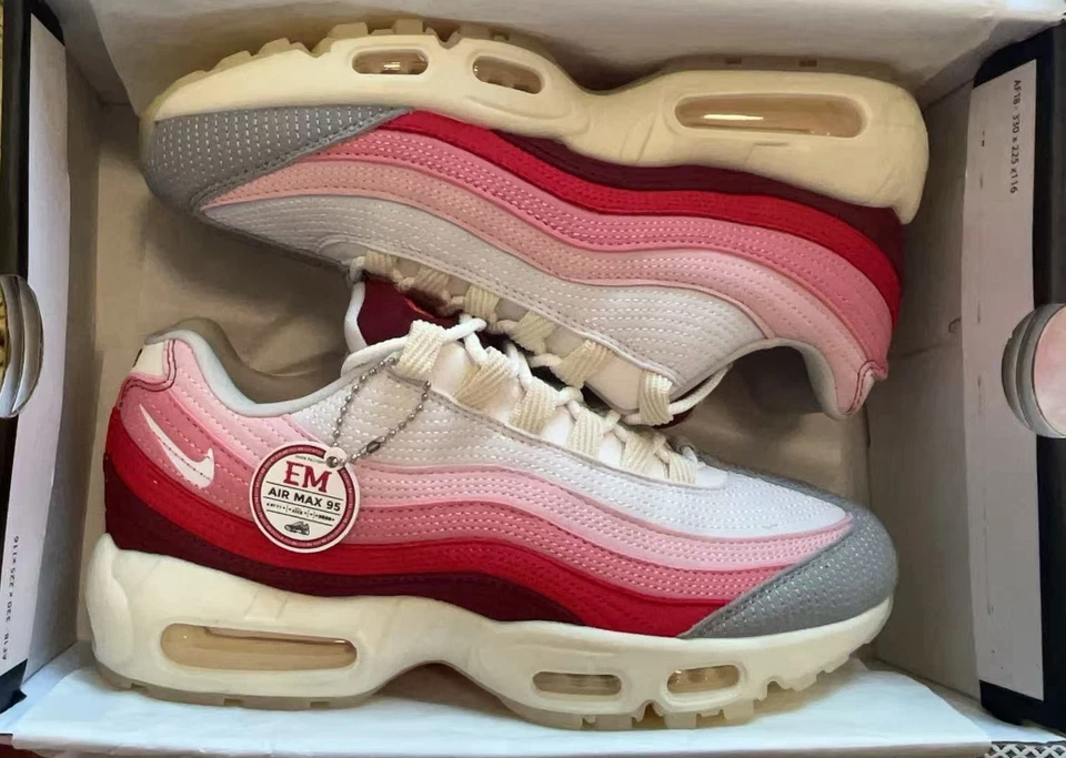 Nike Air Max 95 Anatomy of Air GID Team Red/Summit White - Image 2 of 4