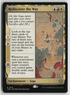 Rediscover the Way Lightly Played 215 Tarkir: Dragonstorm Magic: The Gathering