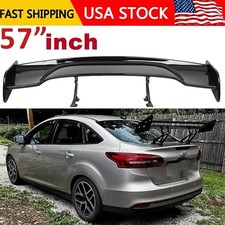 57 Rear Spoiler Wing For Ford Focus Rt Truck Gt Style Glossy Black