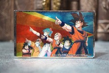 Dragon Ball Vintage Japanese Menko Card Goku Bulma Krillin Roshi Group Pose