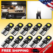 Auxito 194 LED Headlight Play Plug Bulb and Super Bright Pair 2835SMD White 10X
