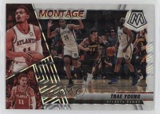 2021-22 Panini Mosaic Montage White Mosaic Prizm 10/25 Trae Young #11 hs9