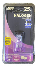 Feit Electric Halogen BPQ25/G8 - 120V - 25 Watt G8 Pin Base
