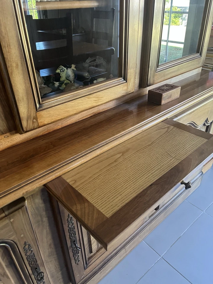 Bibliotheque LOUIS PHILIPPE en noyer - Photo 4/4