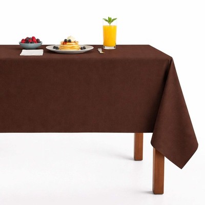 Ruby Velvet Wedding Tablecloth Newport118 Polyester Dining Cover