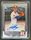 2025 Bowman Chrome Kevin Alvarez Auto 1st Prospect #CPA-KA Astros