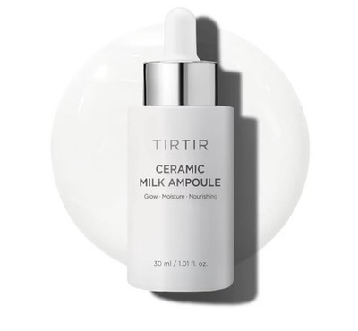 TIRTIR Ceramic Milk Ampoule 30ml/1.01 Fl Oz Hydrating and Moisturizing NIB