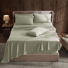 Extra Deep Pocket Sheet Sets, Luxury Soft 6 Piece Bed Sheet Set Fits Mattress