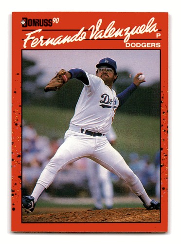 Fernando Valenzuela 1990 Donruss #625 Los Angeles Dodgers NM-MINT - Picture 1 of 2