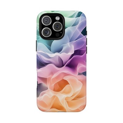 For iPhone / Galaxy / Pixel | Phone Ink Case - Ethereal Silk Delicate Waves