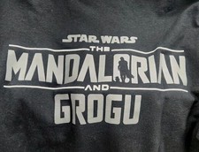 Mandalorian And Grogu Film Cast and Crew Shirt RARE Star Wars Movie Memorabilia 