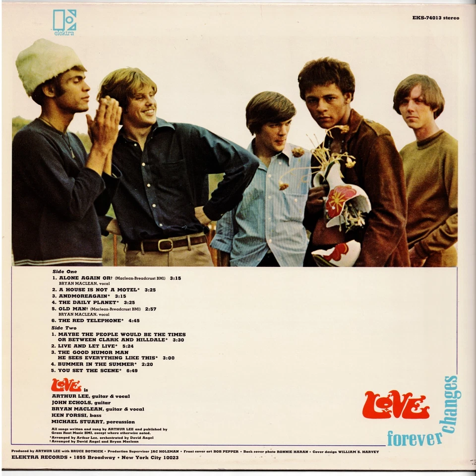 LOVE forever changes U.S. ELEKTRA LP EKS-74013_original butterfly label - Image 3 of 4