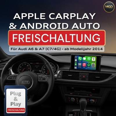   Audi A6/A7 |4G/C7| Apple Carplay & Android Auto |MMI MHI2| Nachrüstung Update