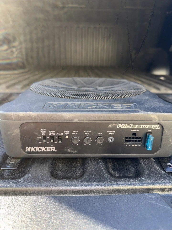 Kicker 51HS10 10" Compact Powered Subwoofer - Image 2 of 2