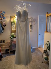 mori lee wedding dress 4590 Size 12 Never Worn FLAWLESS With Tags And Dress Bag 