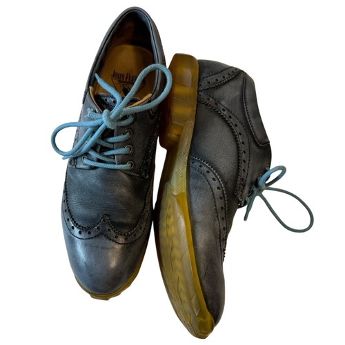 John Fluevog Brogue WingTip Derby Future runde Spitze blau Gummisohle Herren 8 - Bild 7 von 15