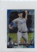 2017 Bowman Chrome Minis Base Rookies Blue Shimmer Refractor Matt Strahm 1m01