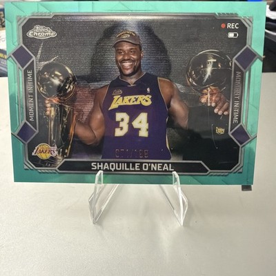 2025 Topps Chrome Update Moment in Time Shaquille O'Neal MIT-22 /199