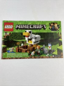 Lego Instruction Manuals Books ONLY Lot Of 8 Minecraft 21121 21159 21158 21151