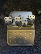 Logitech Racing Wheel & Pedals Set Steering Wheel Video Game Accessory Bundle