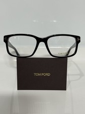 Tom Ford TF5313 001 Shiny Black Acetate Unisex Eyeglasses 55mm