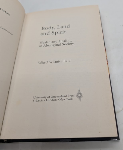 Body Land and Spirit: Health & Healing in Aboriginal Society Studies in Society - Picture 4 of 8