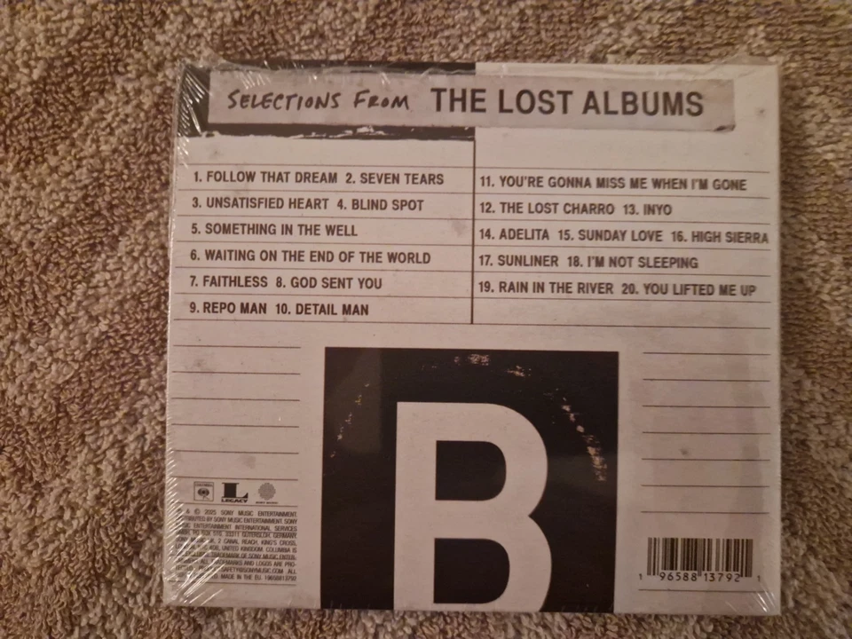 Bruce Springsteen 2025 " Lost And Found (Selections From The Lost Albums) - Bild 2 von 2