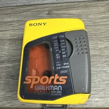 Vintage Sony Sports Walkman WM-FS399 Cassette Player AM FM Radio Sold As Is 