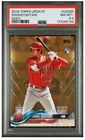 2018 Topps Update Series  Rookie Debut Shohei Ohtani #US285 Gold /2018 PSA 8.5
