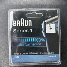 BRAUN 11B Series 1 One (1) Foil & Cutter Replacement Cartridge Sealed New