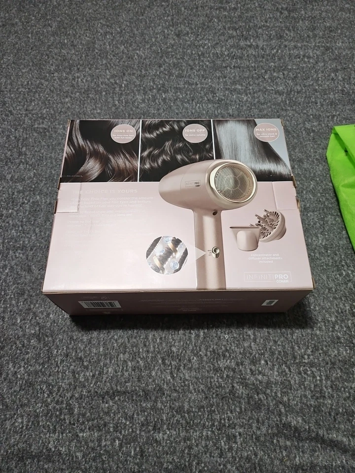 Conair Infiniti Pro Model 756 Frizz Free Hair Dryer Rose Gold Brand New - Image 3 of 4