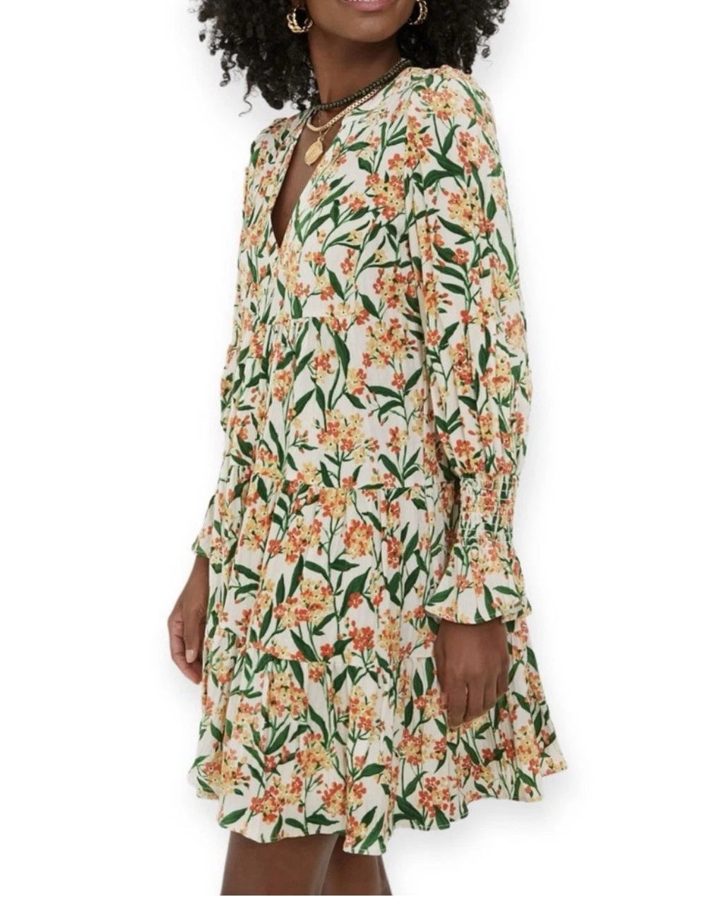 TUCKERNUCK Pomander Place taglia M bermuda fiore floreale KENZO DRESS a strati NUOVO SENZA ETICHETTE