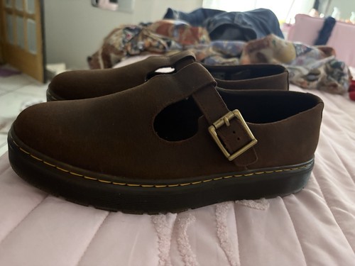 Dr Martens Suede brown Size 10 Women’s Brand New only used to see if size fit. - Picture 5 of 5
