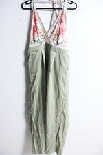 Shein Curve Womens Halter Maxi Dress - Green - Size 0XL (h65)